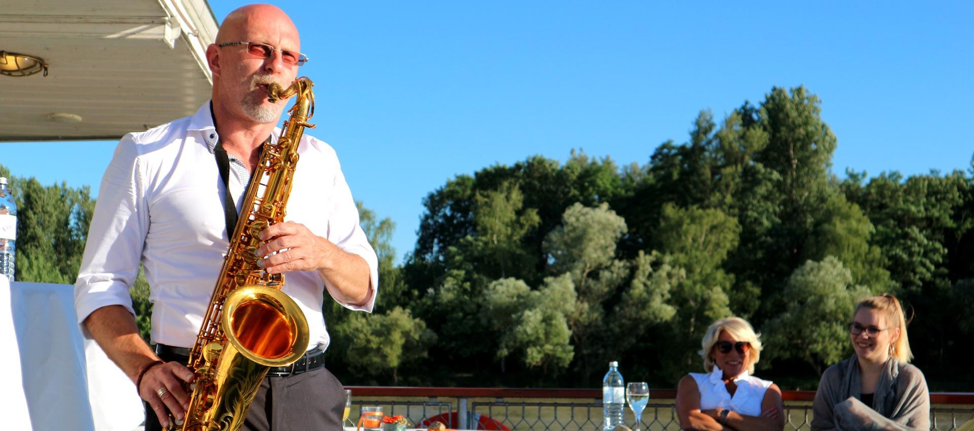 Sax n Soul Ingo Beer MS Schönbrunn Schaufelraddampfer Wachau